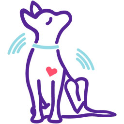 allergies dog icon