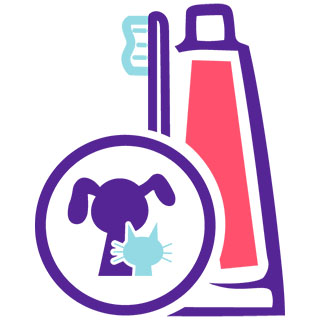 pet dental care icon