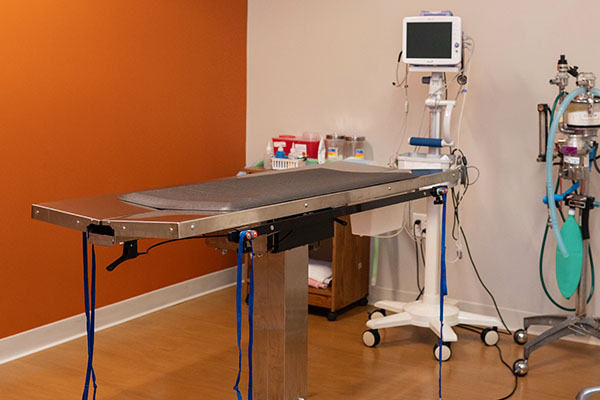 surgical suite at westmonte animal clinic